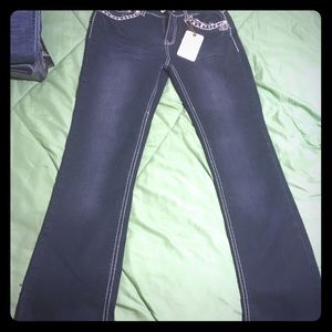 New Sexy Couture bootcut jeans w/ jewels 💎